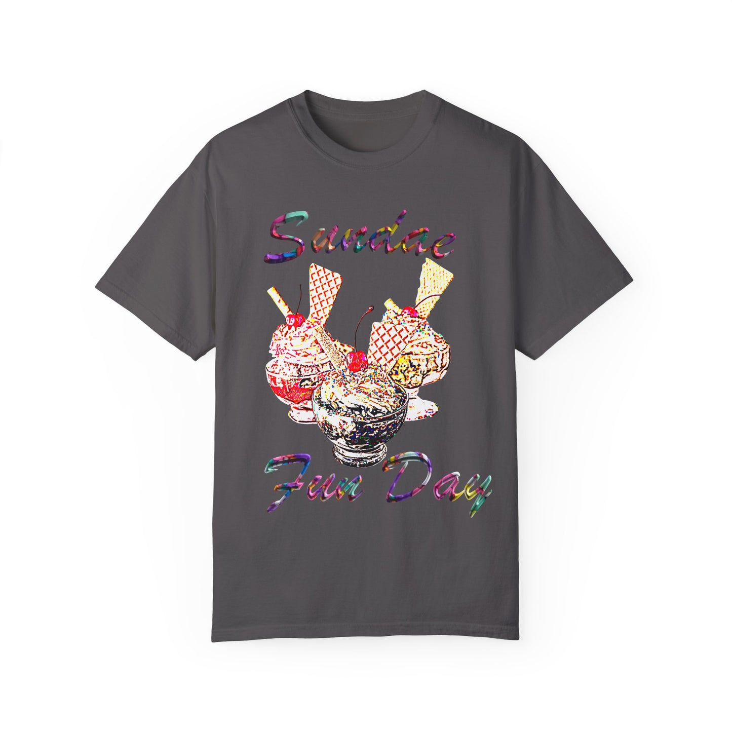 Sundae Fun Day Unisex Garment-Dyed T-shirt