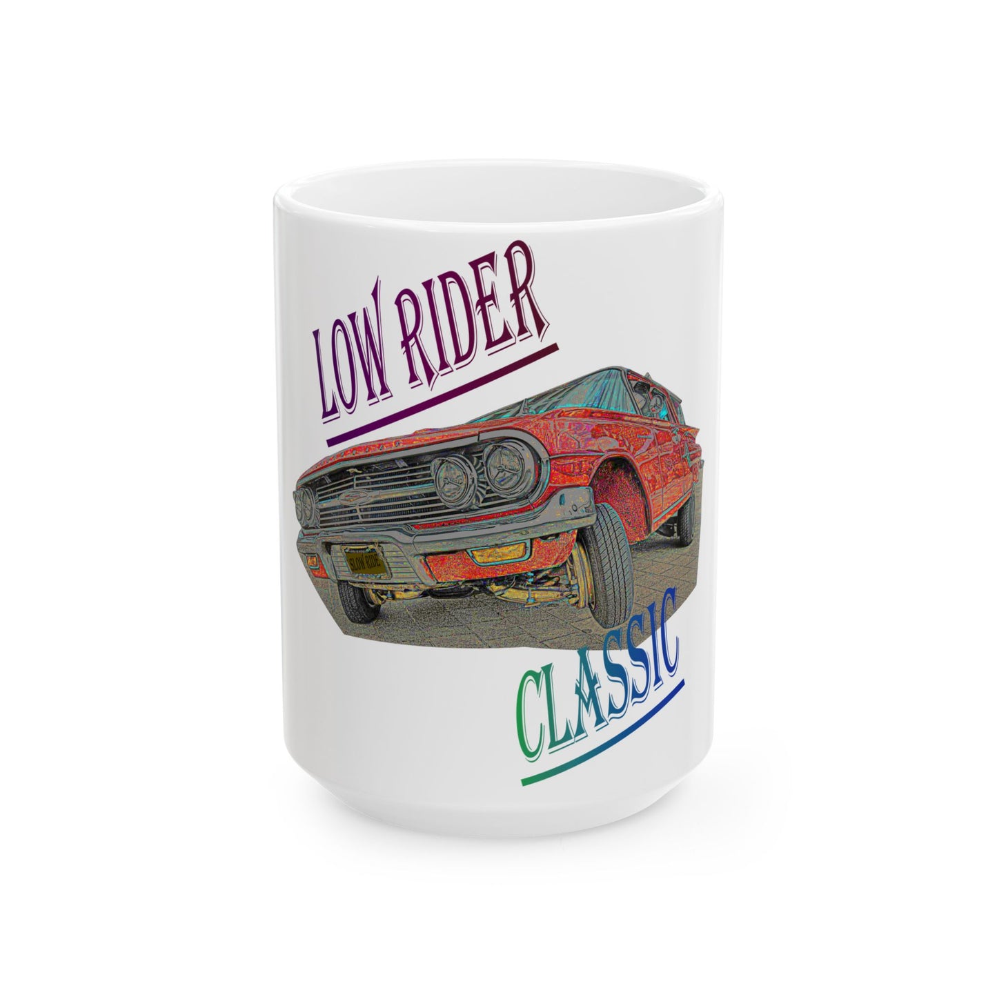 LOW RIDER CLASSIC Ceramic Mug, (11oz, 15oz)