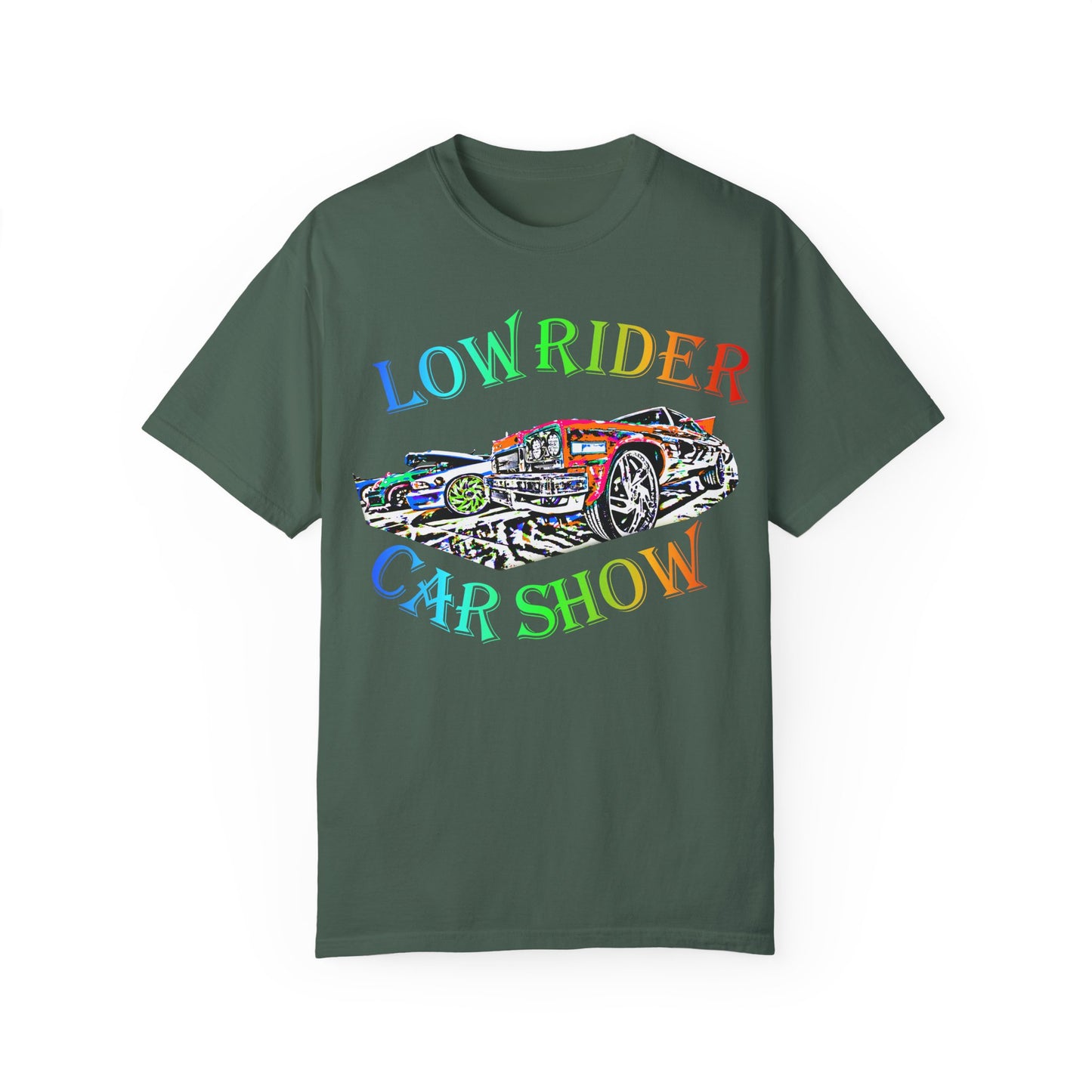 Low Rider Car Show Unisex T-Shirt – Vibrant Graphic Tee for Car Enthusiasts