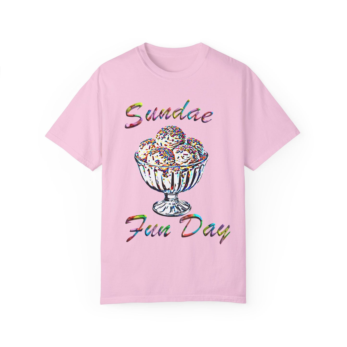 Sundae Funday Unisex Garment-Dyed T-shirt