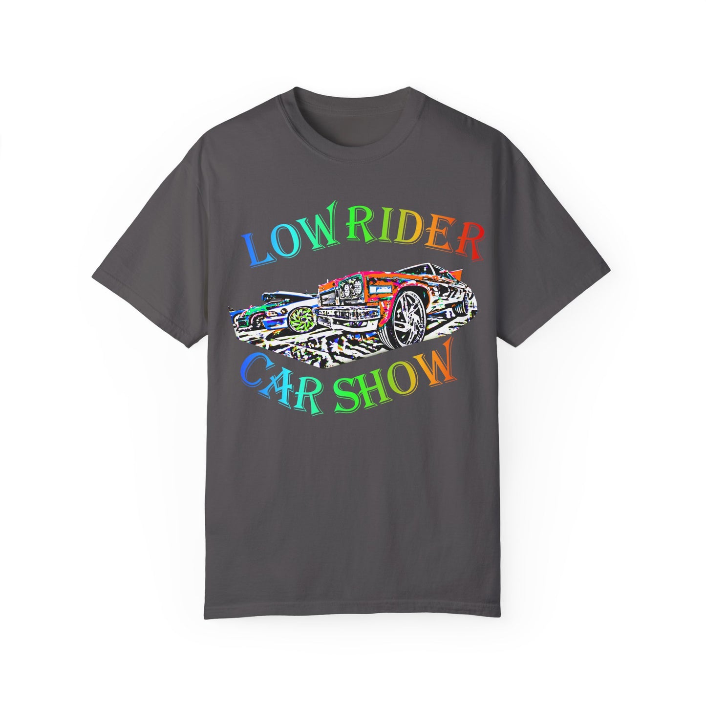 Low Rider Car Show Unisex T-Shirt – Vibrant Graphic Tee for Car Enthusiasts