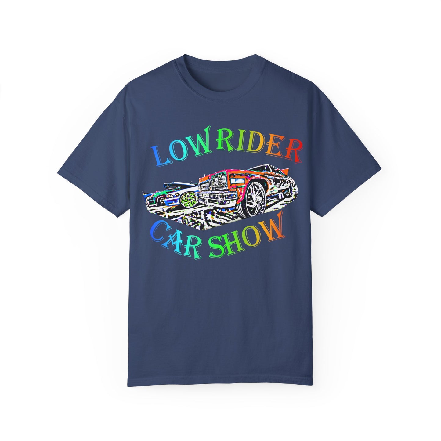 Low Rider Car Show Unisex T-Shirt – Vibrant Graphic Tee for Car Enthusiasts