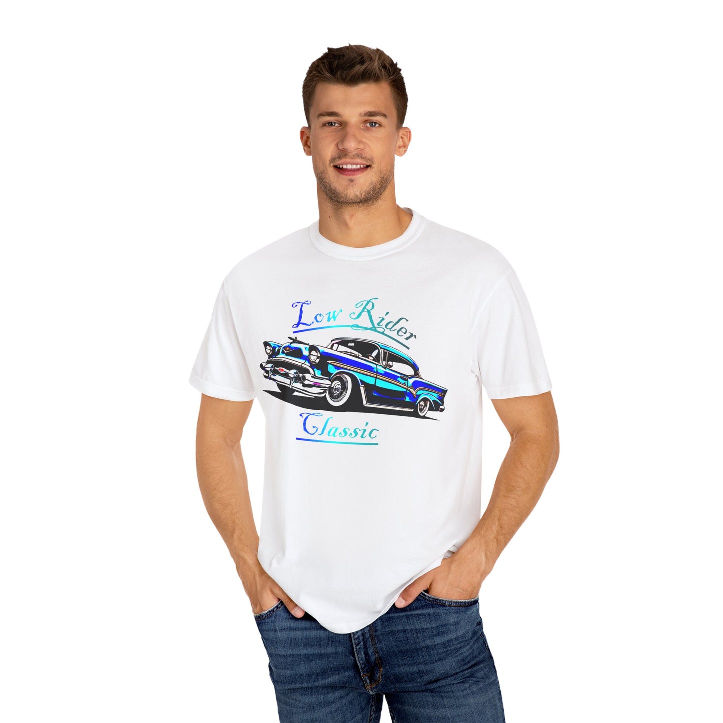 Unisex 'Low Rider Classic' Vintage Car T-shirt - Perfect for Car Enthusiasts