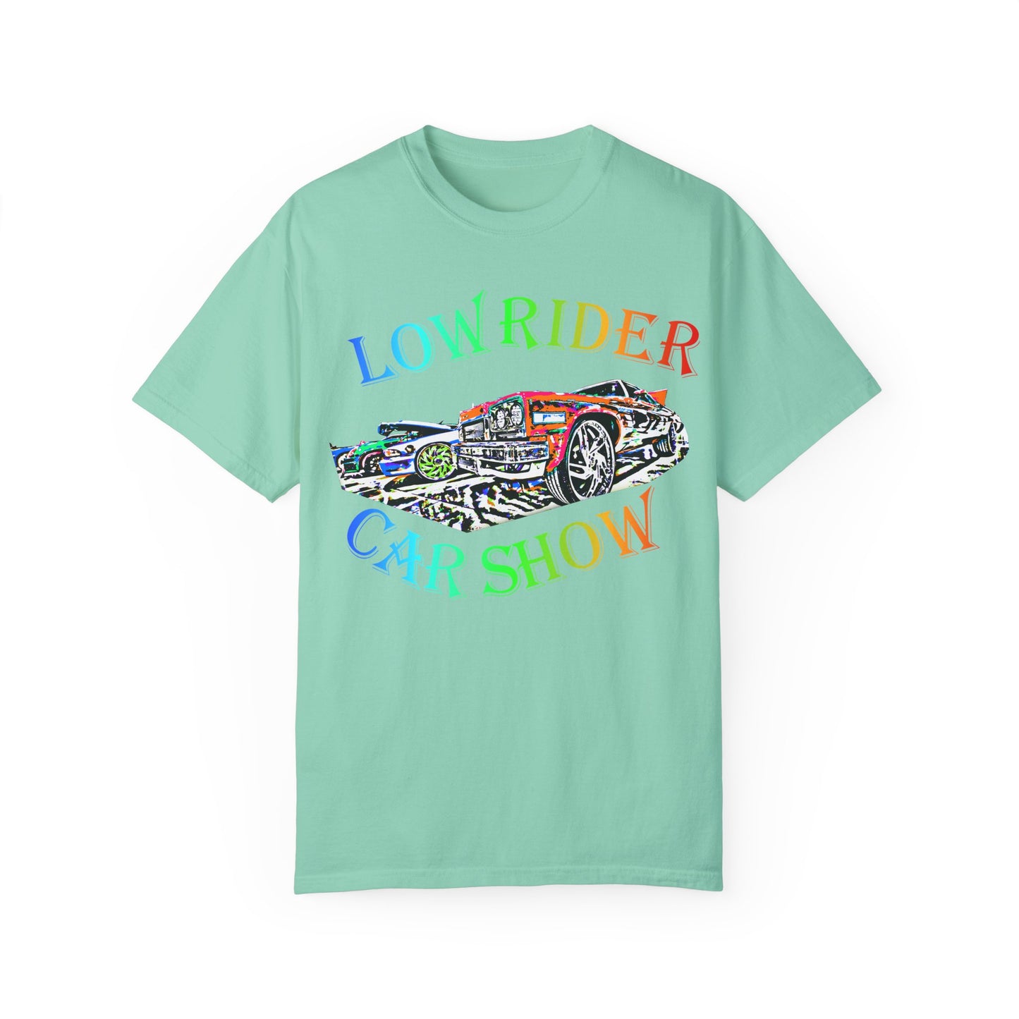 Low Rider Car Show Unisex T-Shirt – Vibrant Graphic Tee for Car Enthusiasts