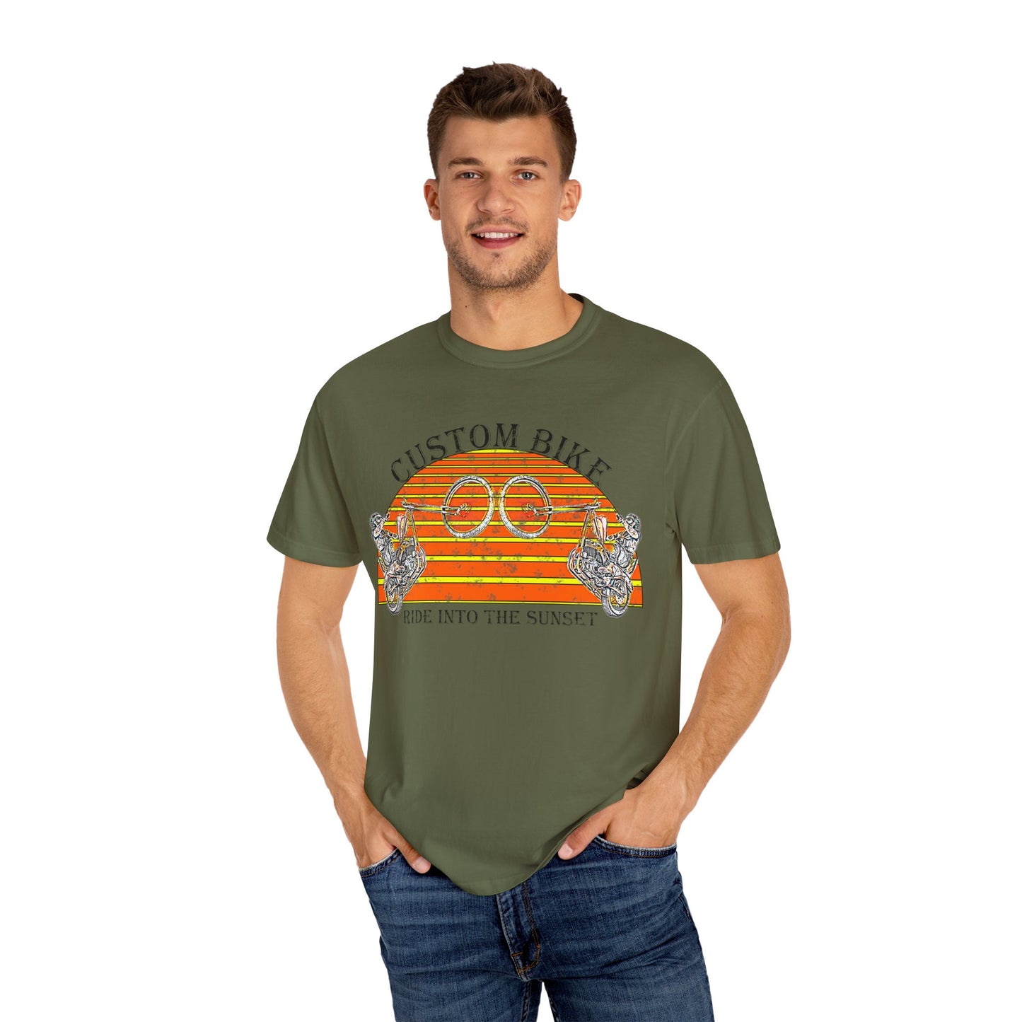 ride into the sunset Unisex Garment-Dyed T-shirt