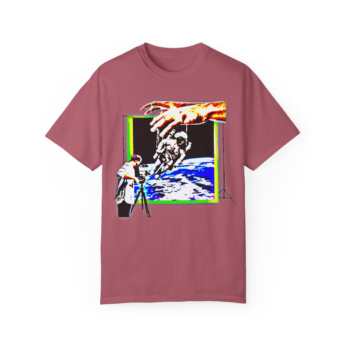 Space conspiracy Cosmic Creation Unisex Garment-Dyed T-Shirt