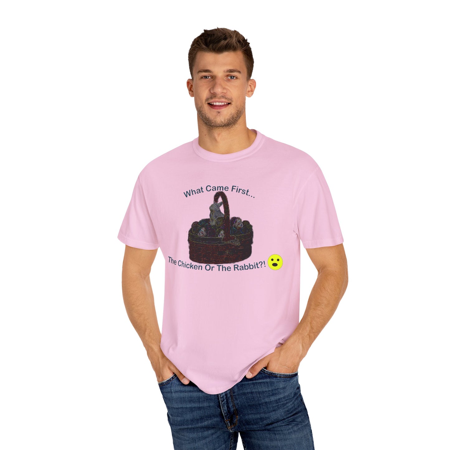 rabbit eggs Unisex Garment-Dyed T-shirt
