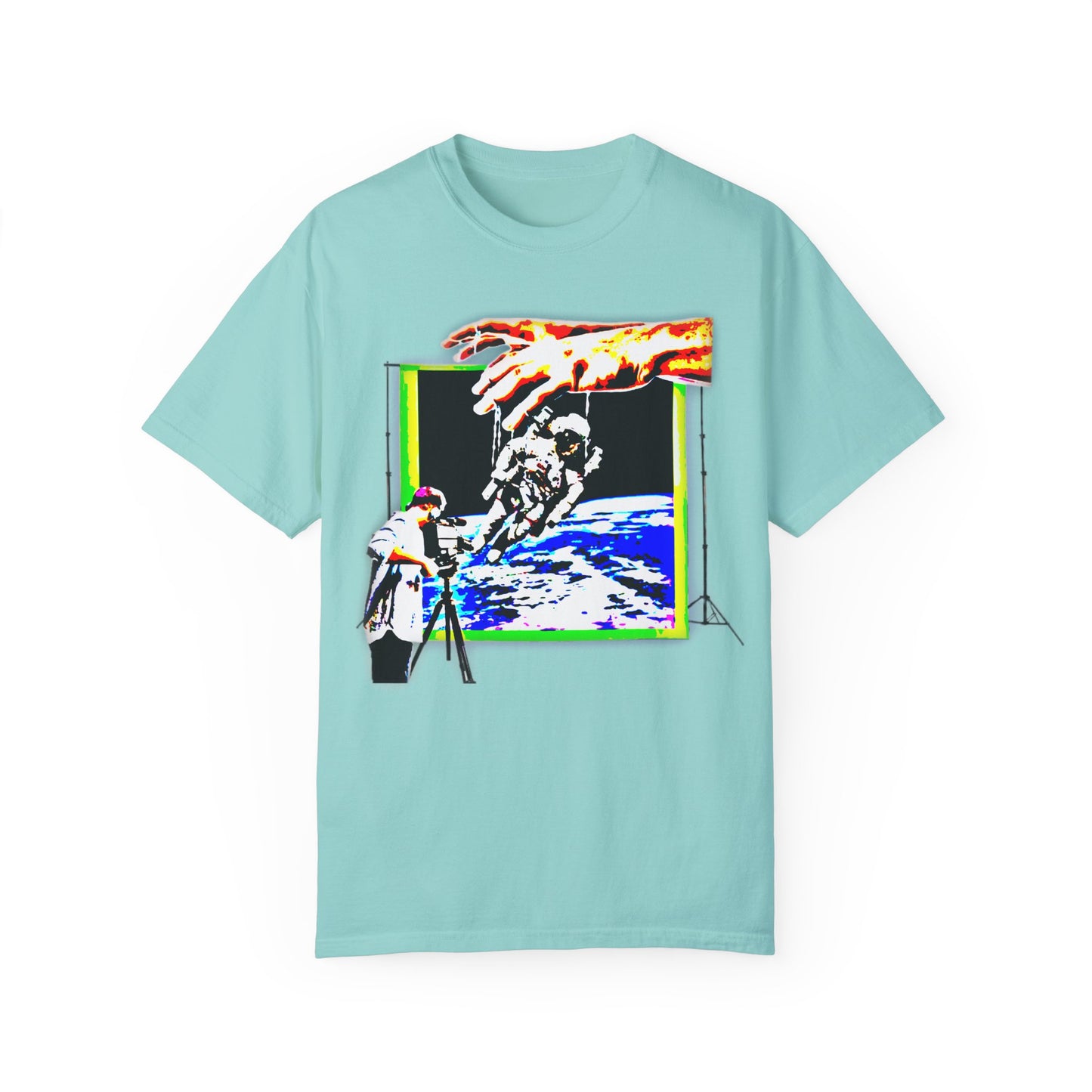 Space conspiracy Cosmic Creation Unisex Garment-Dyed T-Shirt