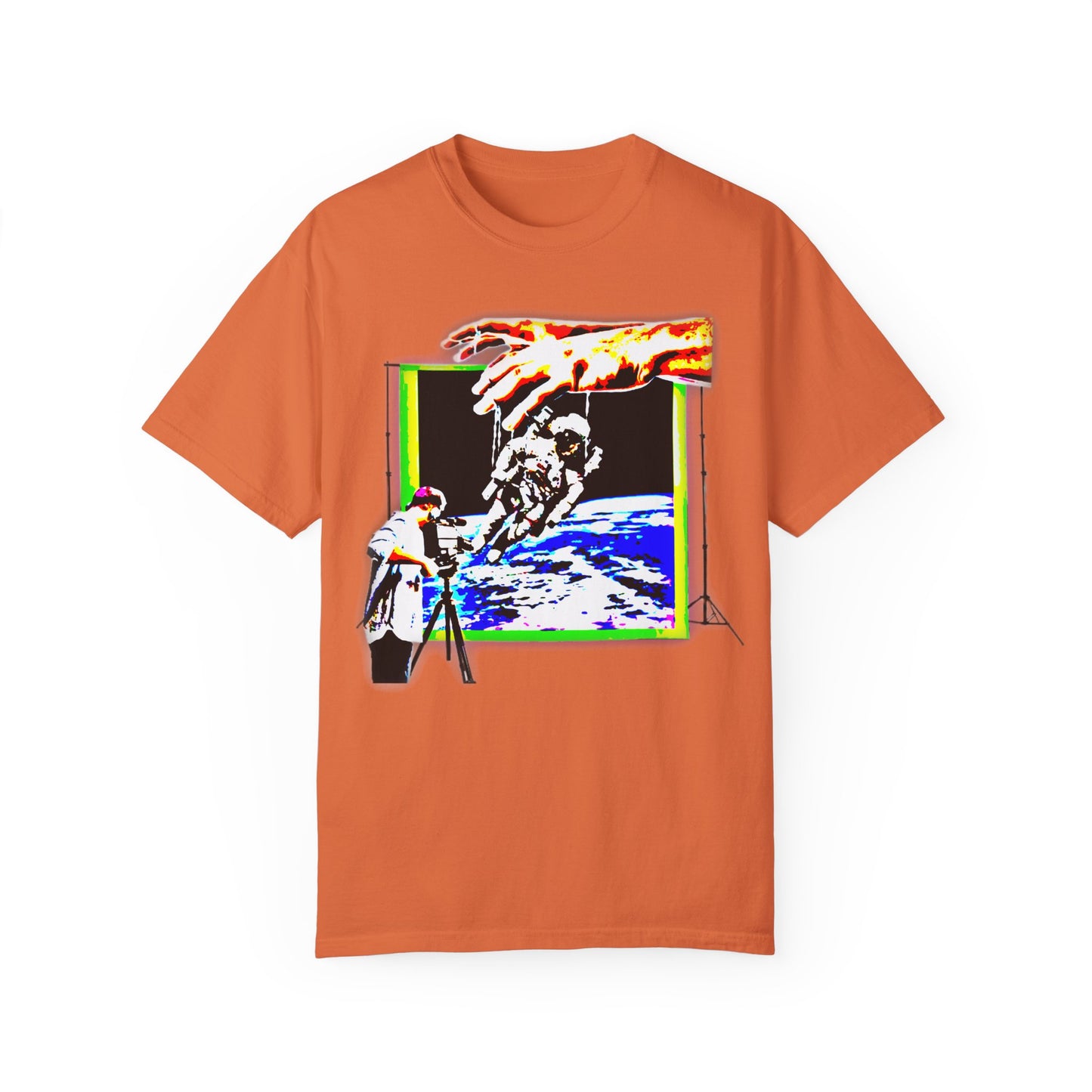 Space conspiracy Cosmic Creation Unisex Garment-Dyed T-Shirt