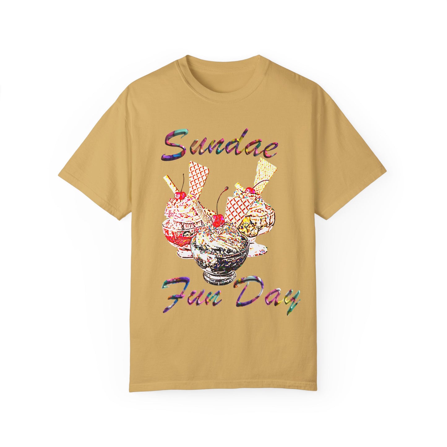 Sundae Fun Day Unisex Garment-Dyed T-shirt