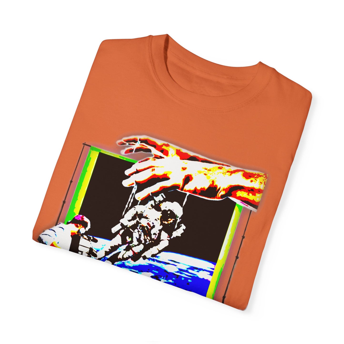 Space conspiracy Cosmic Creation Unisex Garment-Dyed T-Shirt