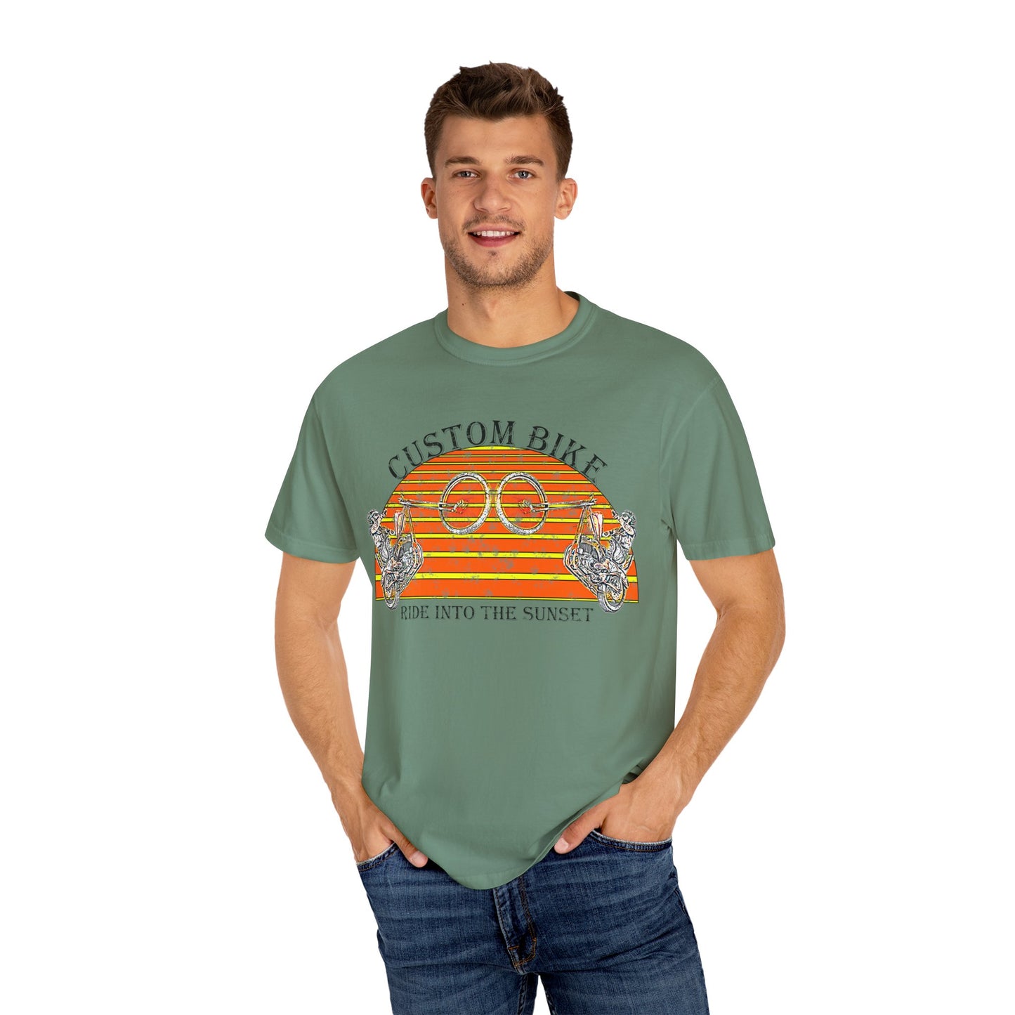 ride into the sunset Unisex Garment-Dyed T-shirt