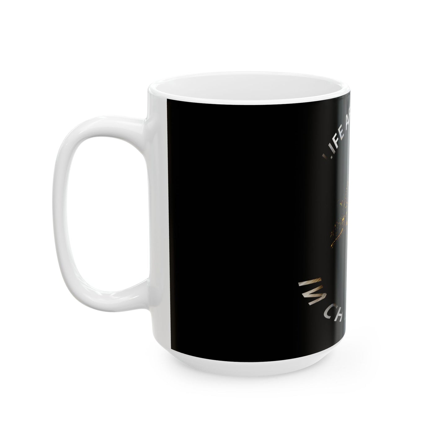 RISE WITH CGRIST Ceramic Mug, (11oz, 15oz)