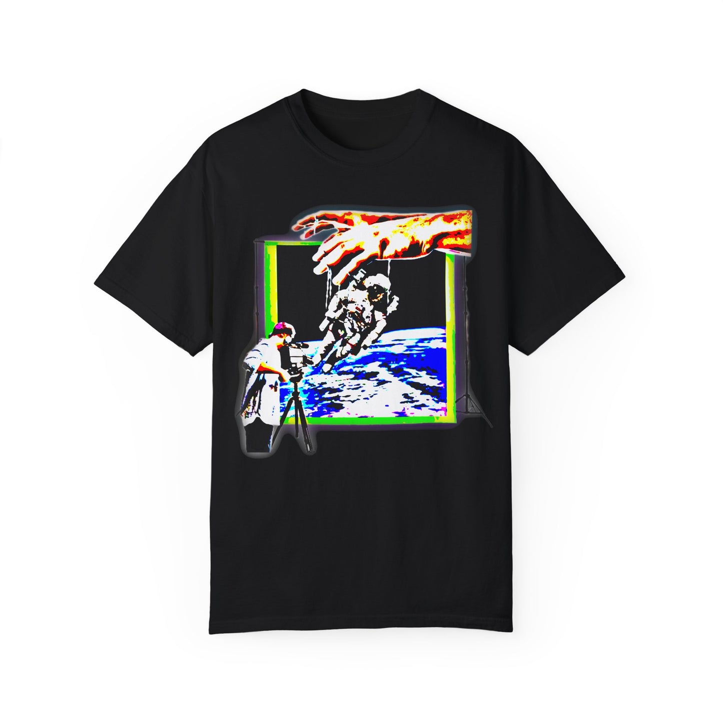 Space conspiracy Cosmic Creation Unisex Garment-Dyed T-Shirt