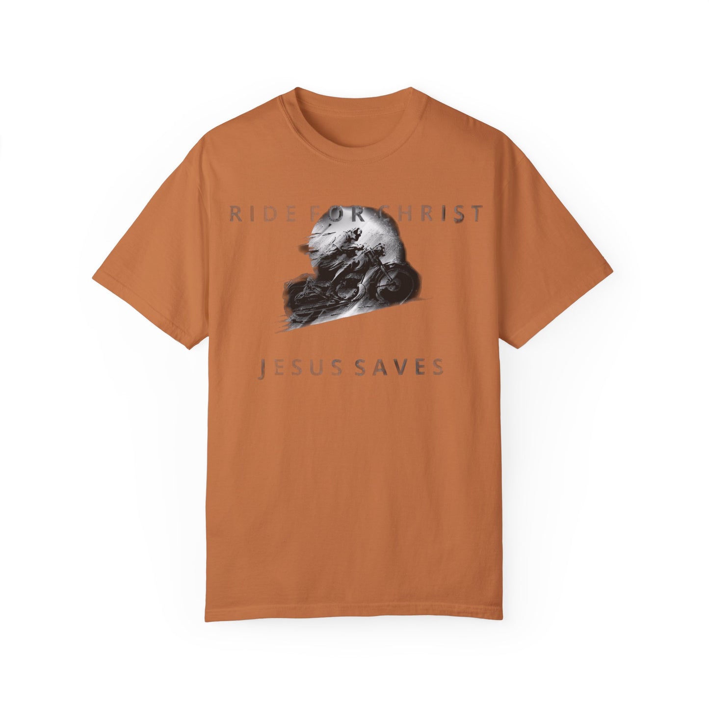 RIDE FOR CHRIST Unisex Garment-Dyed T-shirt