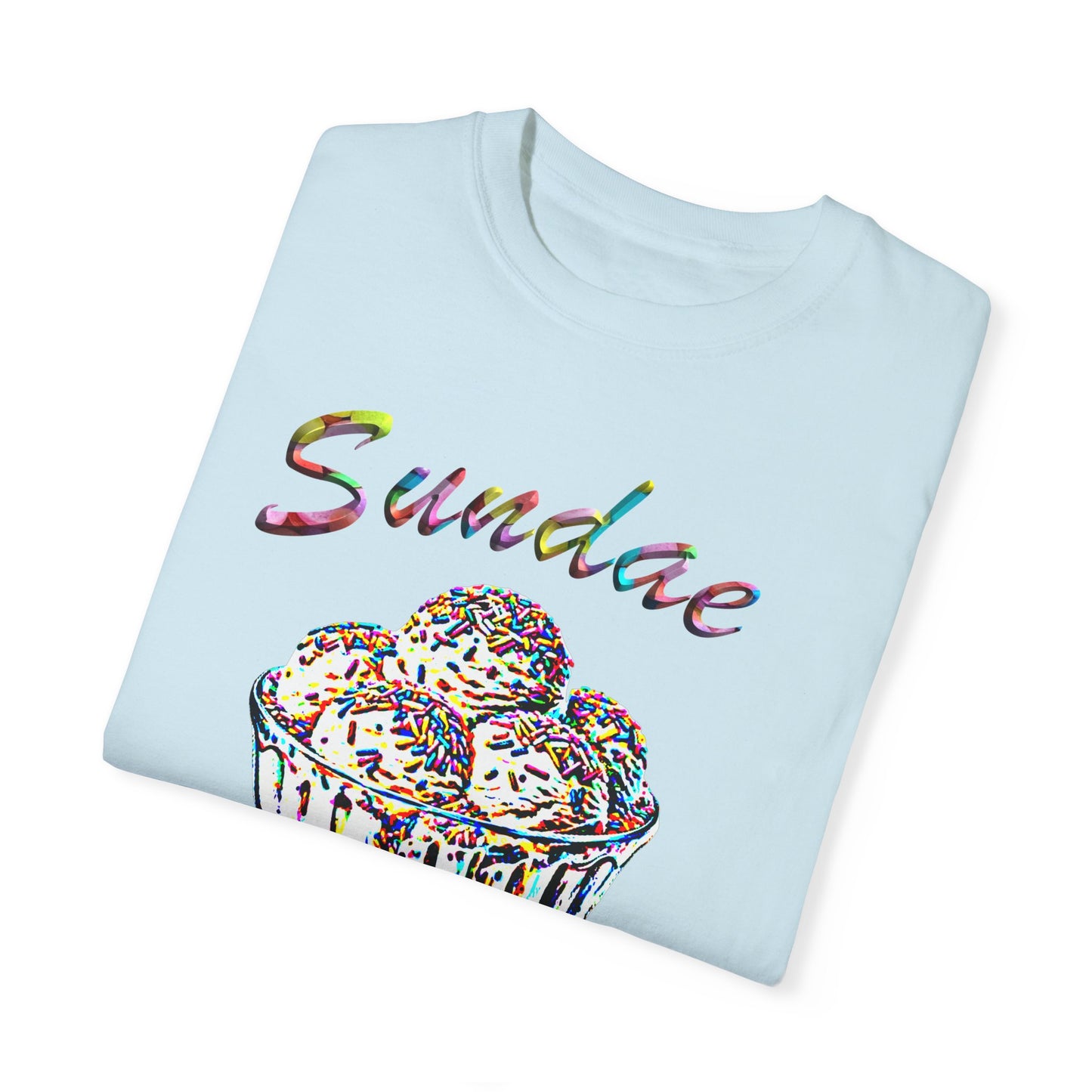 Sundae Funday Unisex Garment-Dyed T-shirt