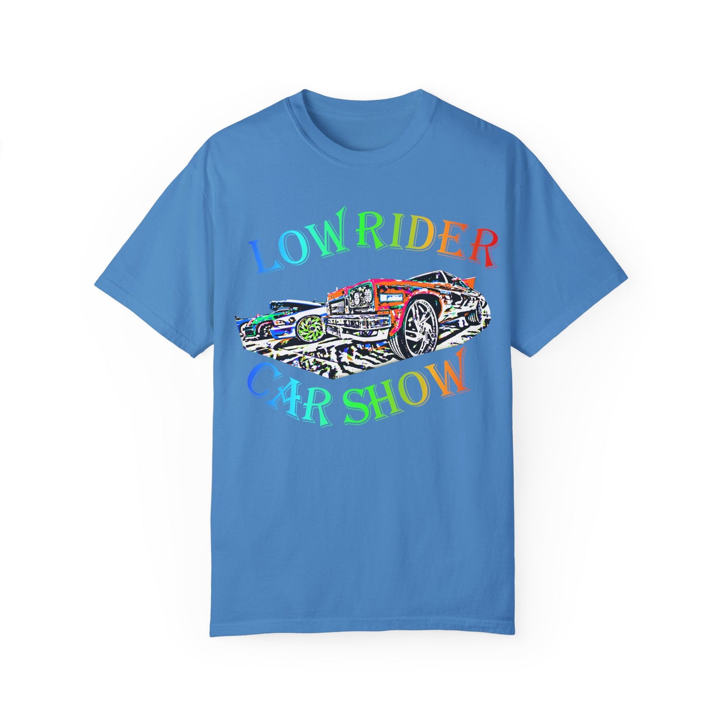 Low Rider Car Show Unisex T-Shirt – Vibrant Graphic Tee for Car Enthusiasts