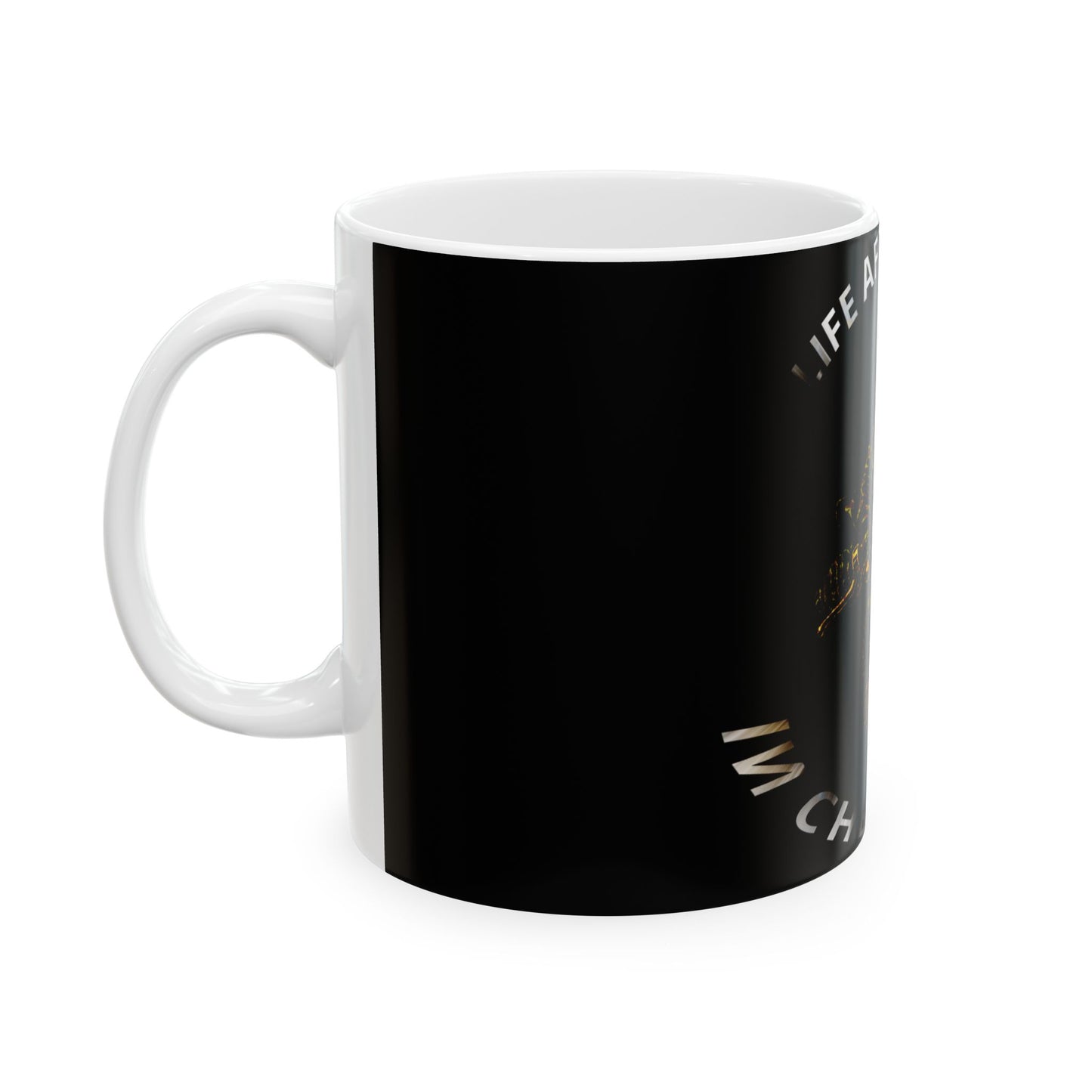 RISE WITH CGRIST Ceramic Mug, (11oz, 15oz)