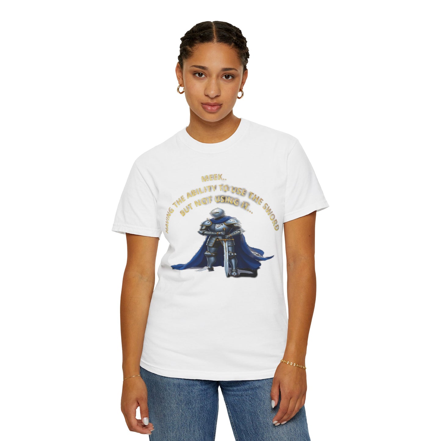 MEEKNESS Unisex Garment-Dyed T-shirt