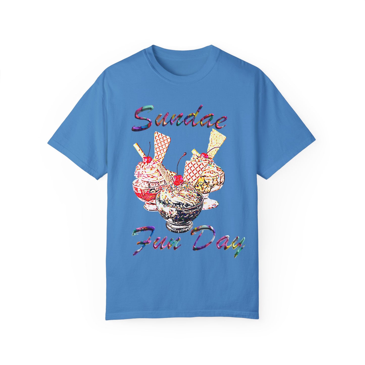 Sundae Fun Day Unisex Garment-Dyed T-shirt