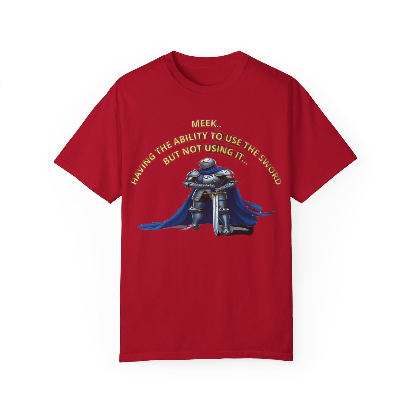 MEEKNESS Unisex Garment-Dyed T-shirt