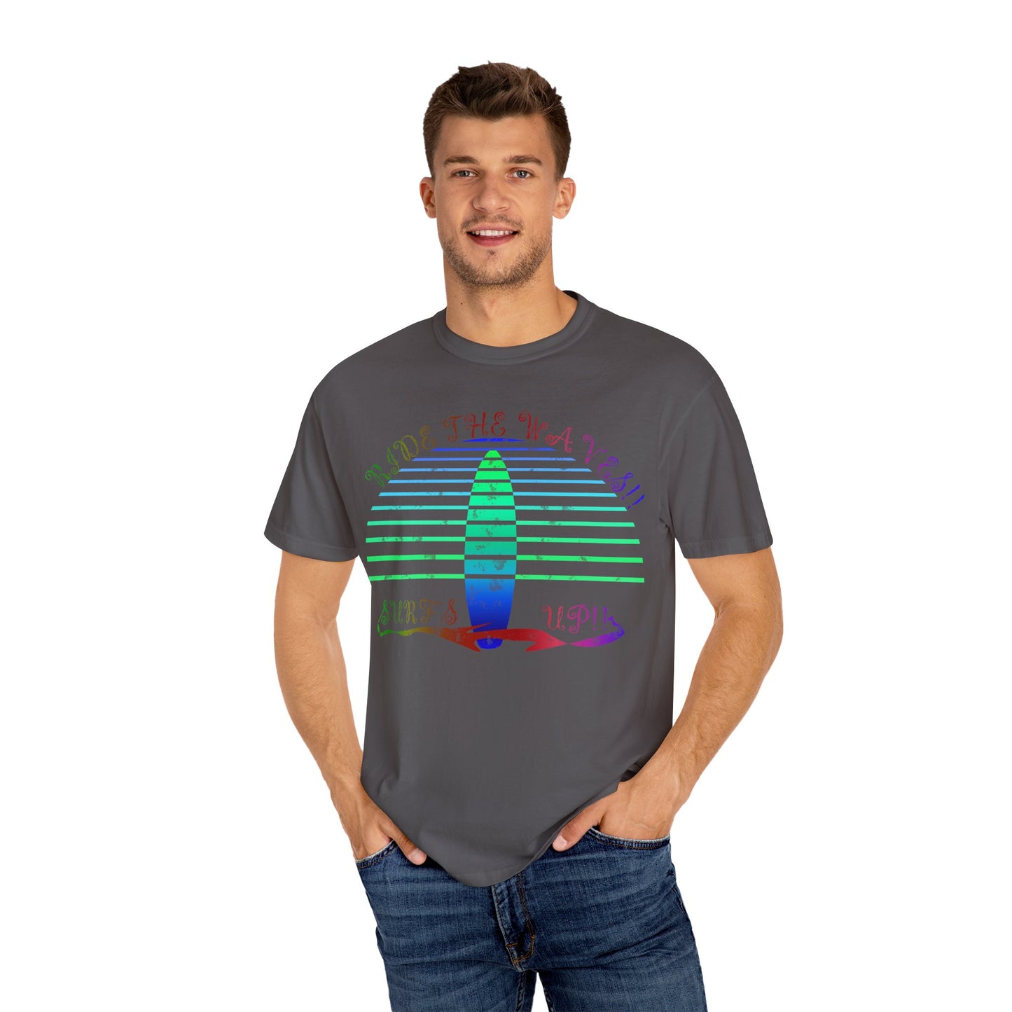 Surf's Up Unisex Garment-Dyed T-shirt