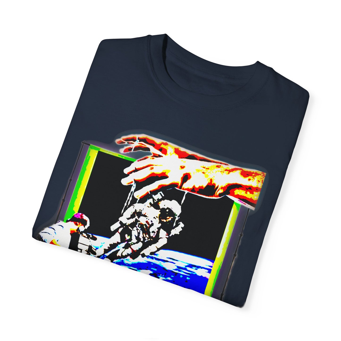 Space conspiracy Cosmic Creation Unisex Garment-Dyed T-Shirt