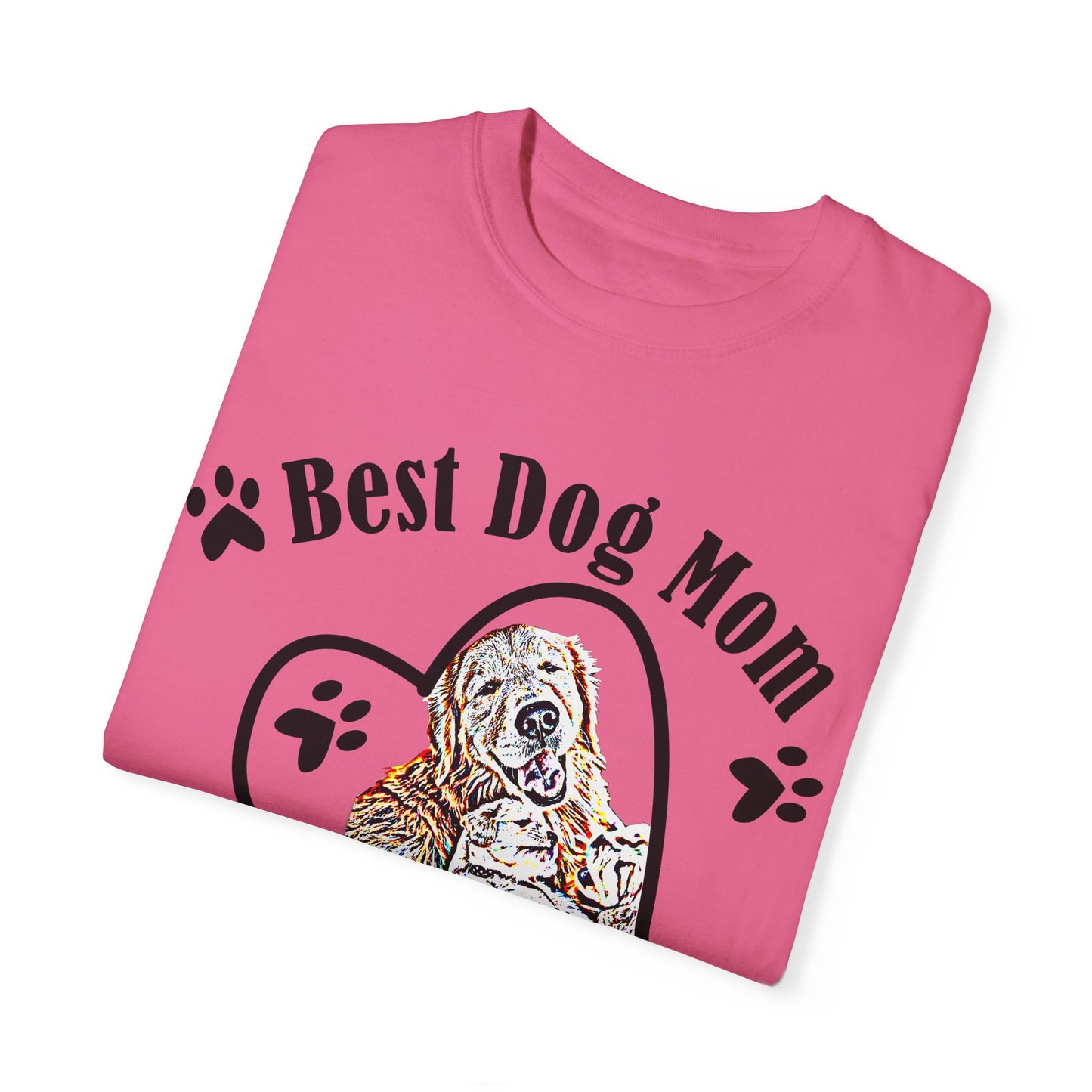 dog mom Unisex Garment-Dyed T-shirt