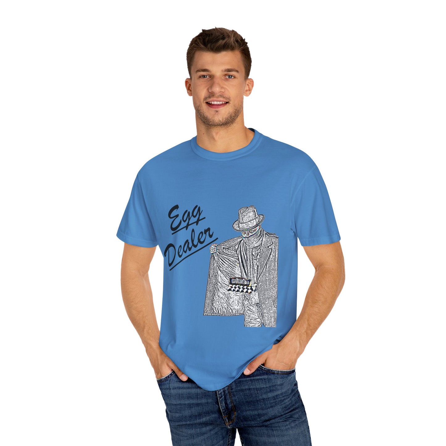 Garment-Dyed T-shirt - Rising Price of Eggs Design