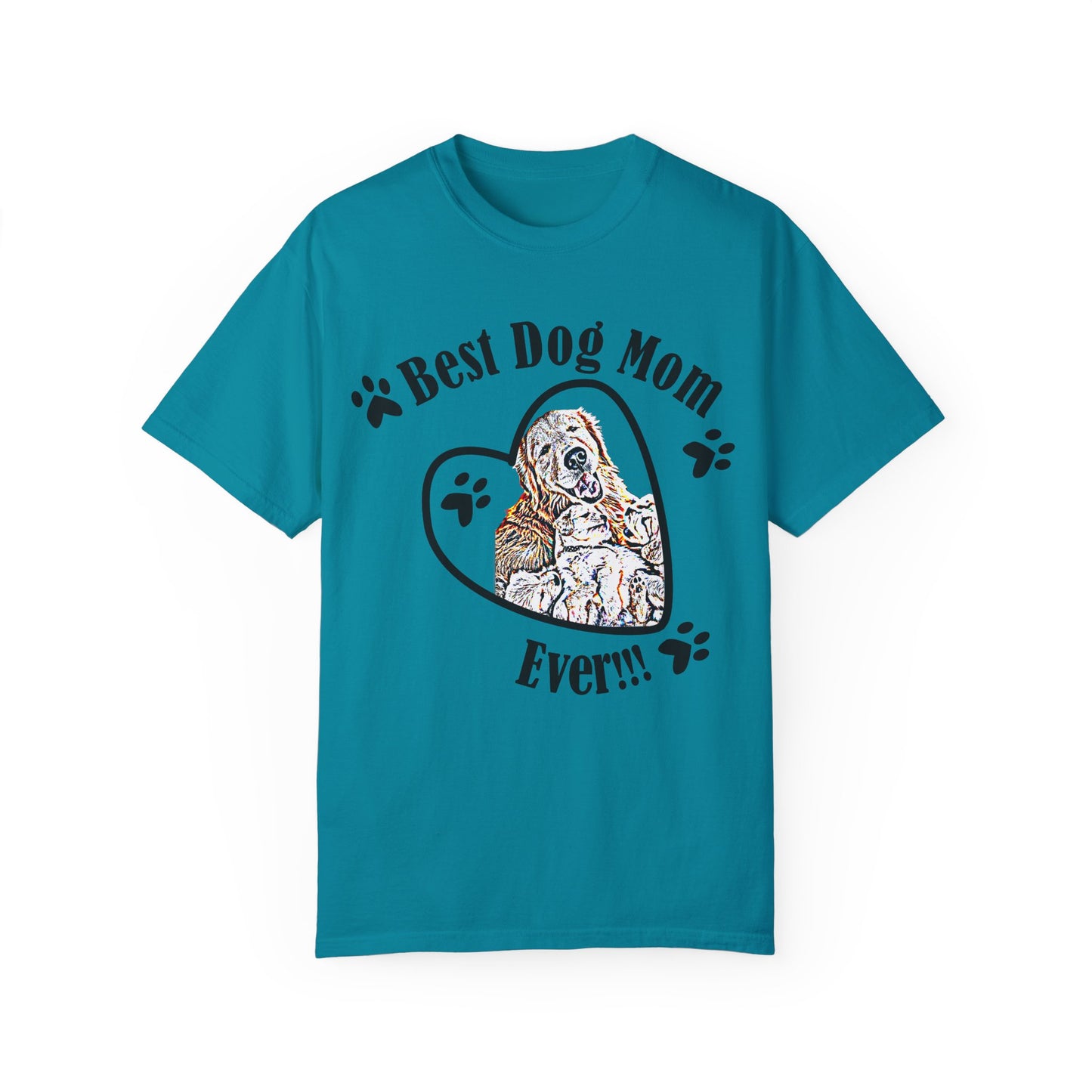 dog mom Unisex Garment-Dyed T-shirt