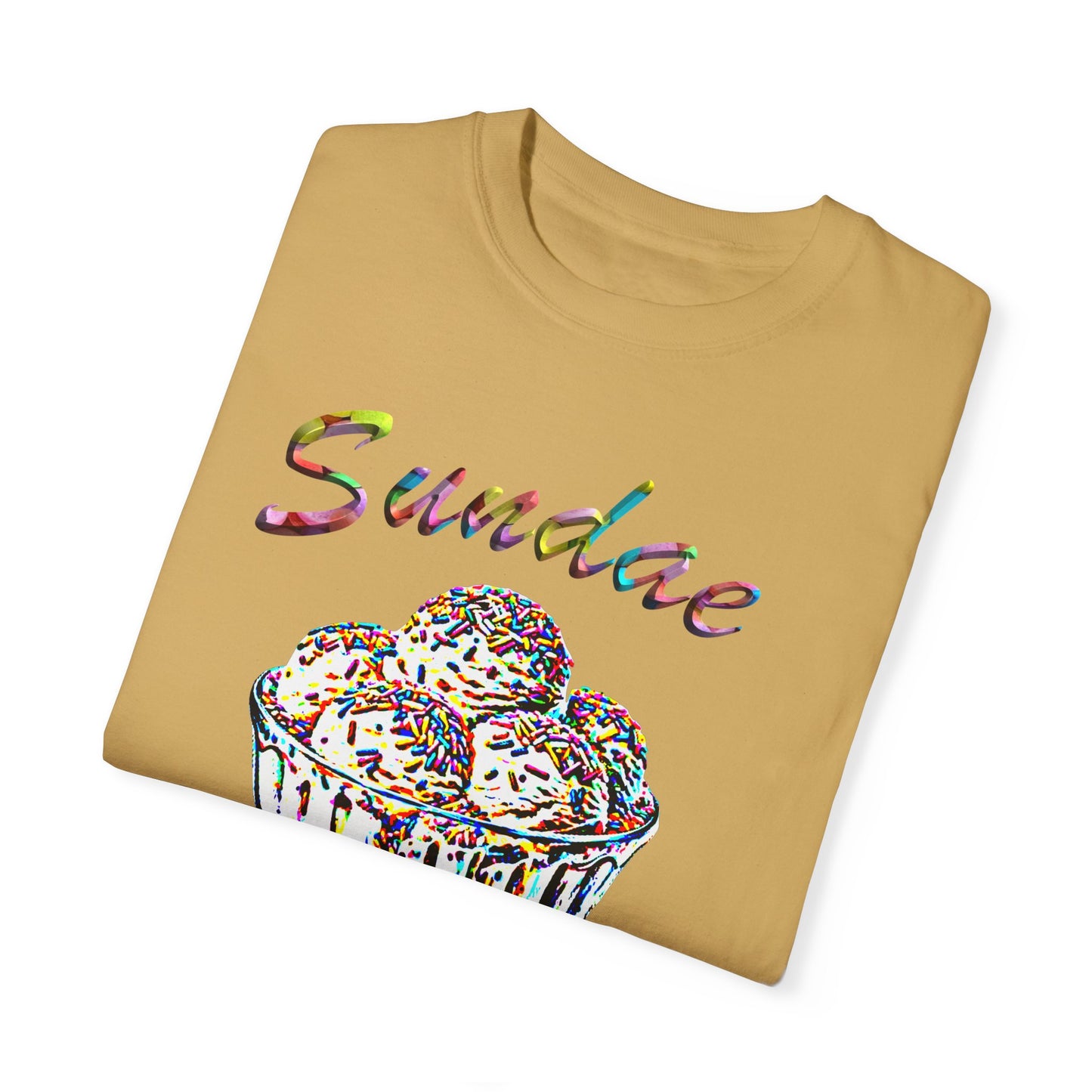 Sundae Funday Unisex Garment-Dyed T-shirt