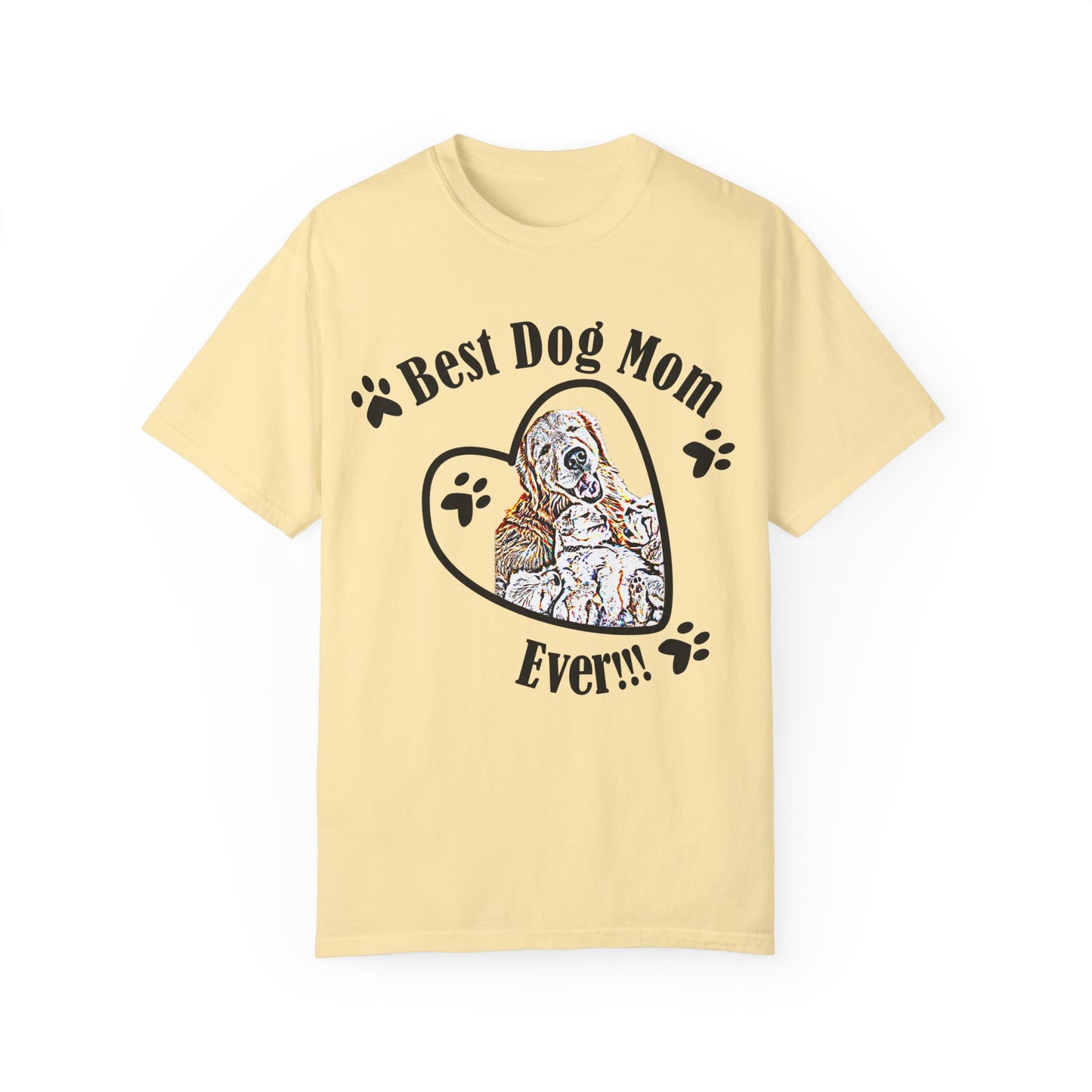 dog mom Unisex Garment-Dyed T-shirt