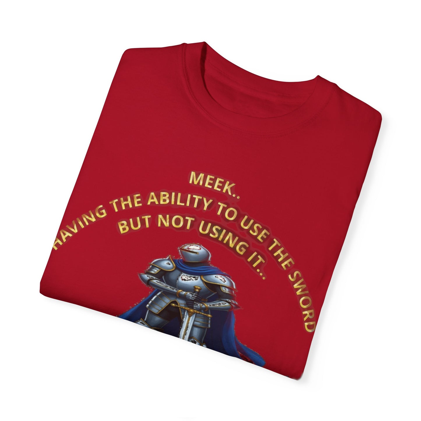 MEEKNESS Unisex Garment-Dyed T-shirt