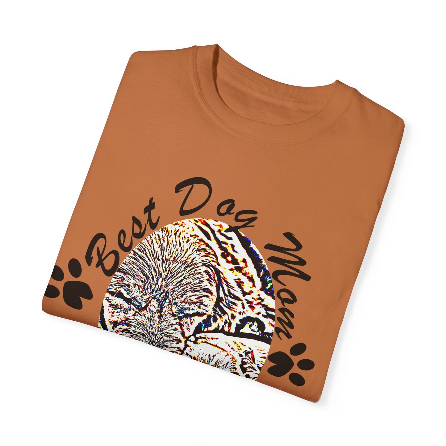 dog mom Unisex Garment-Dyed T-shirt
