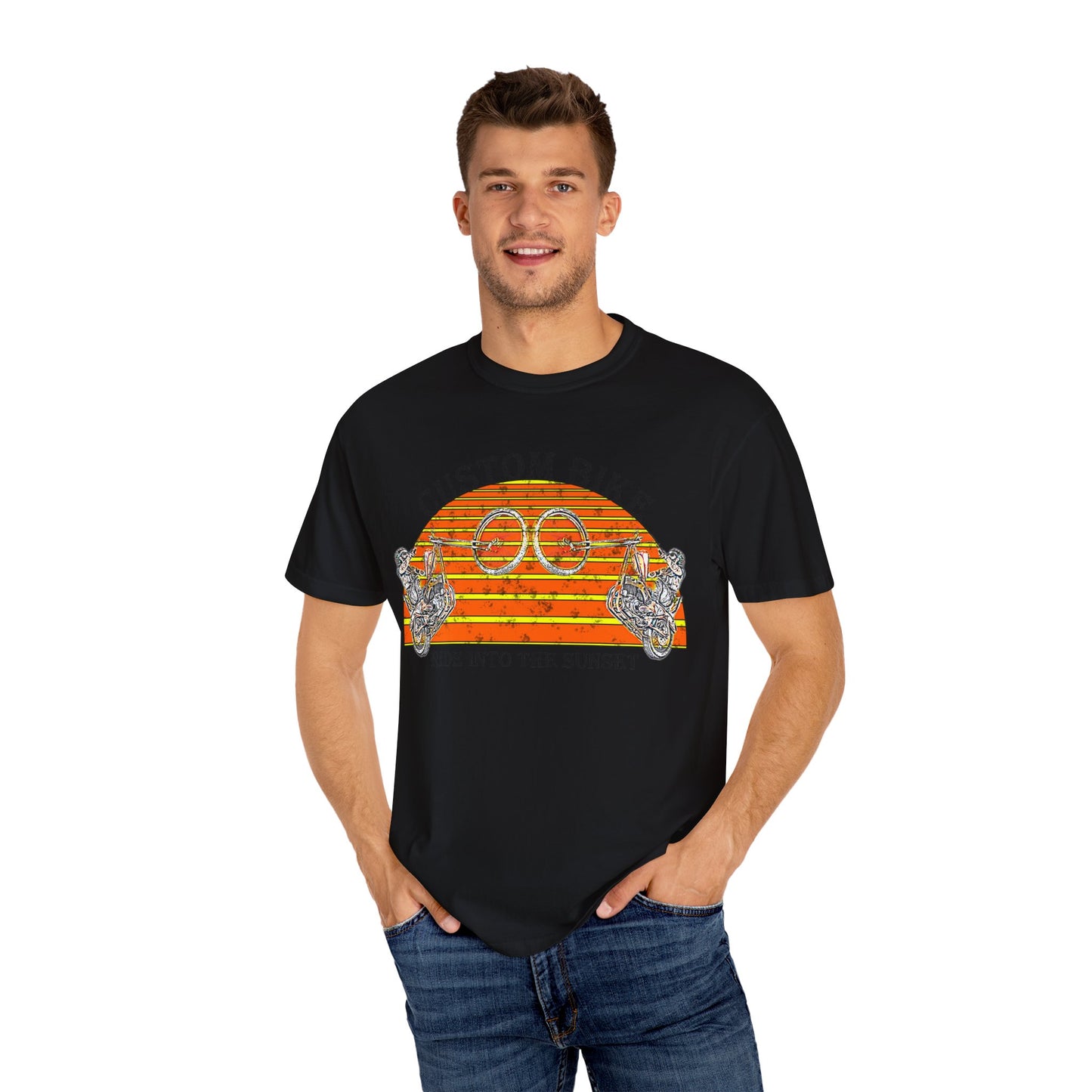 ride into the sunset Unisex Garment-Dyed T-shirt