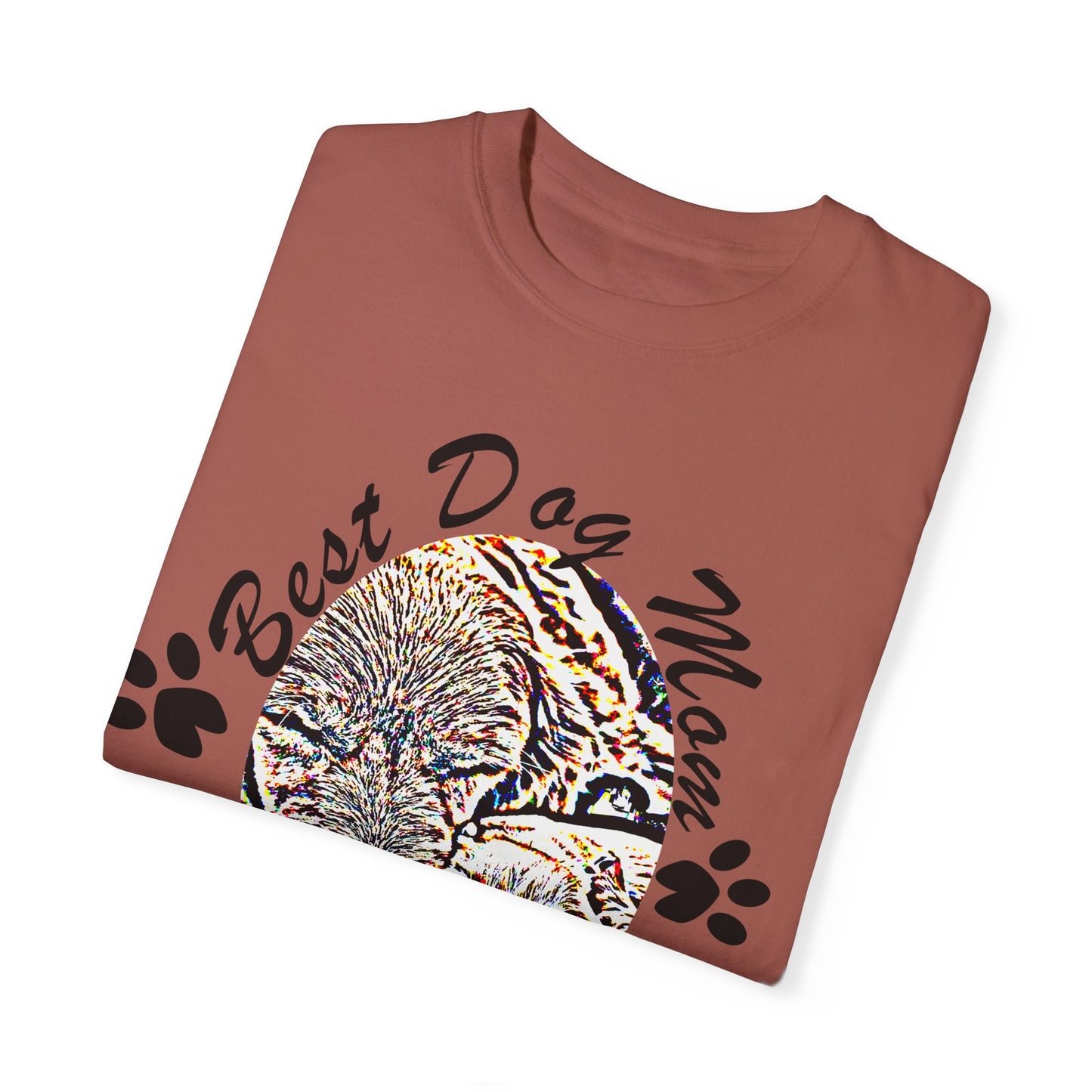 dog mom Unisex Garment-Dyed T-shirt
