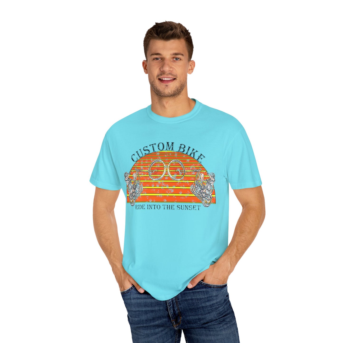 ride into the sunset Unisex Garment-Dyed T-shirt
