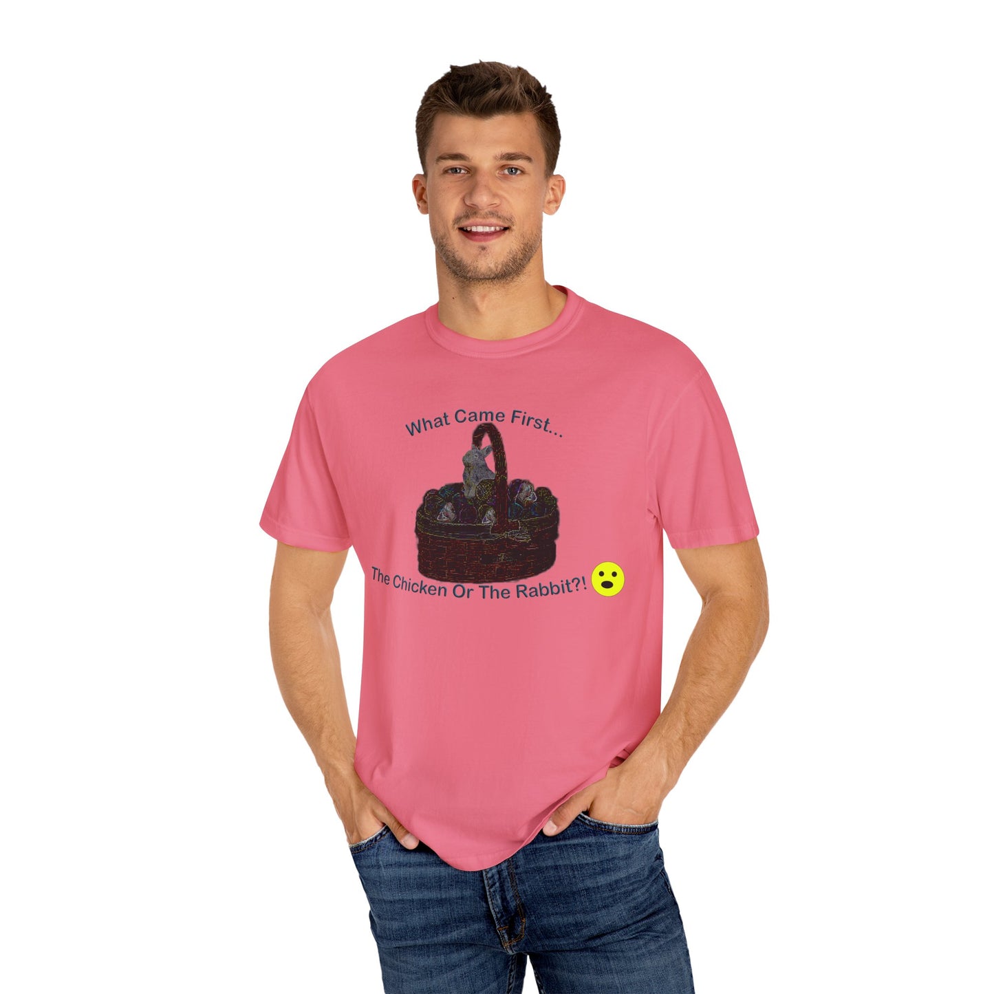 rabbit eggs Unisex Garment-Dyed T-shirt