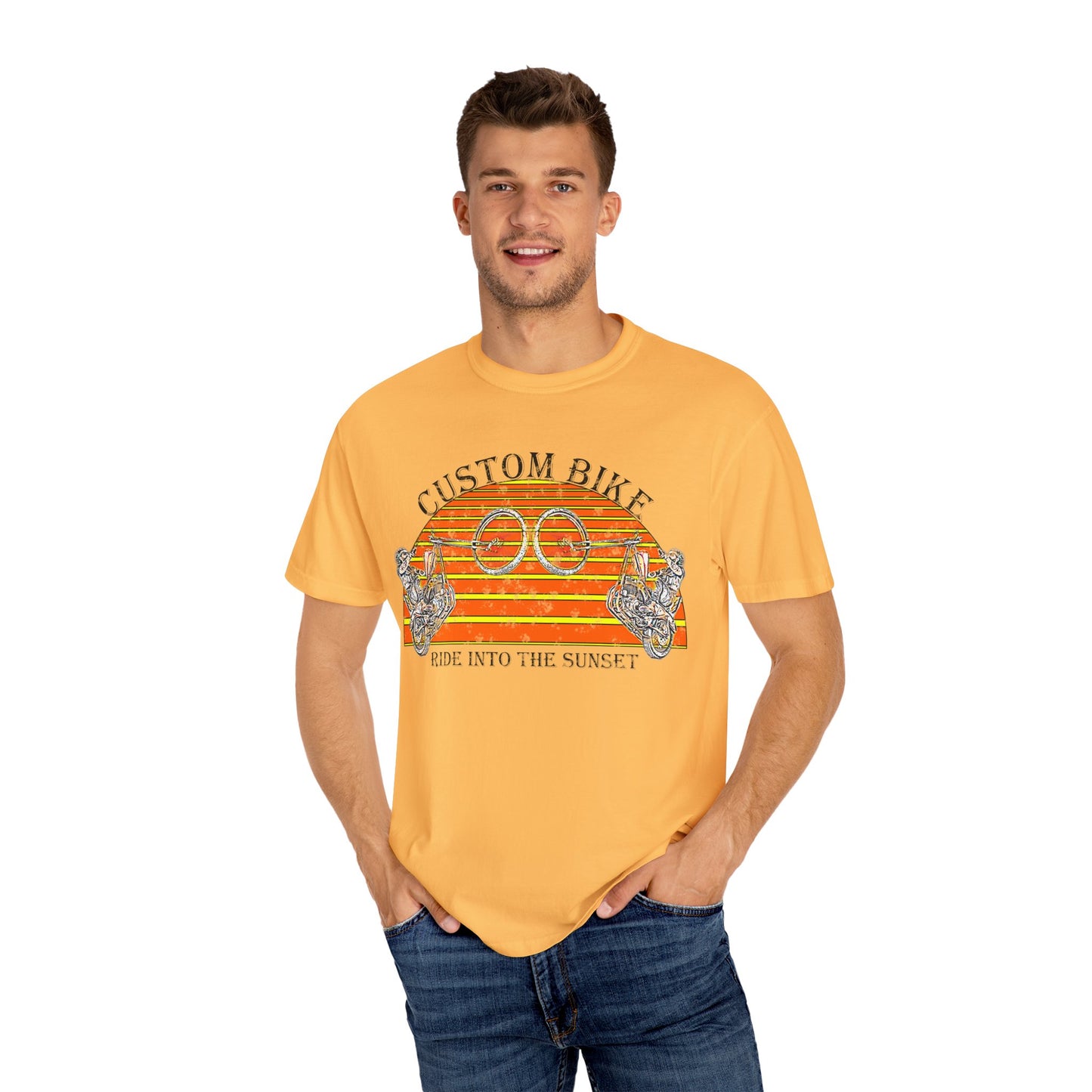 ride into the sunset Unisex Garment-Dyed T-shirt
