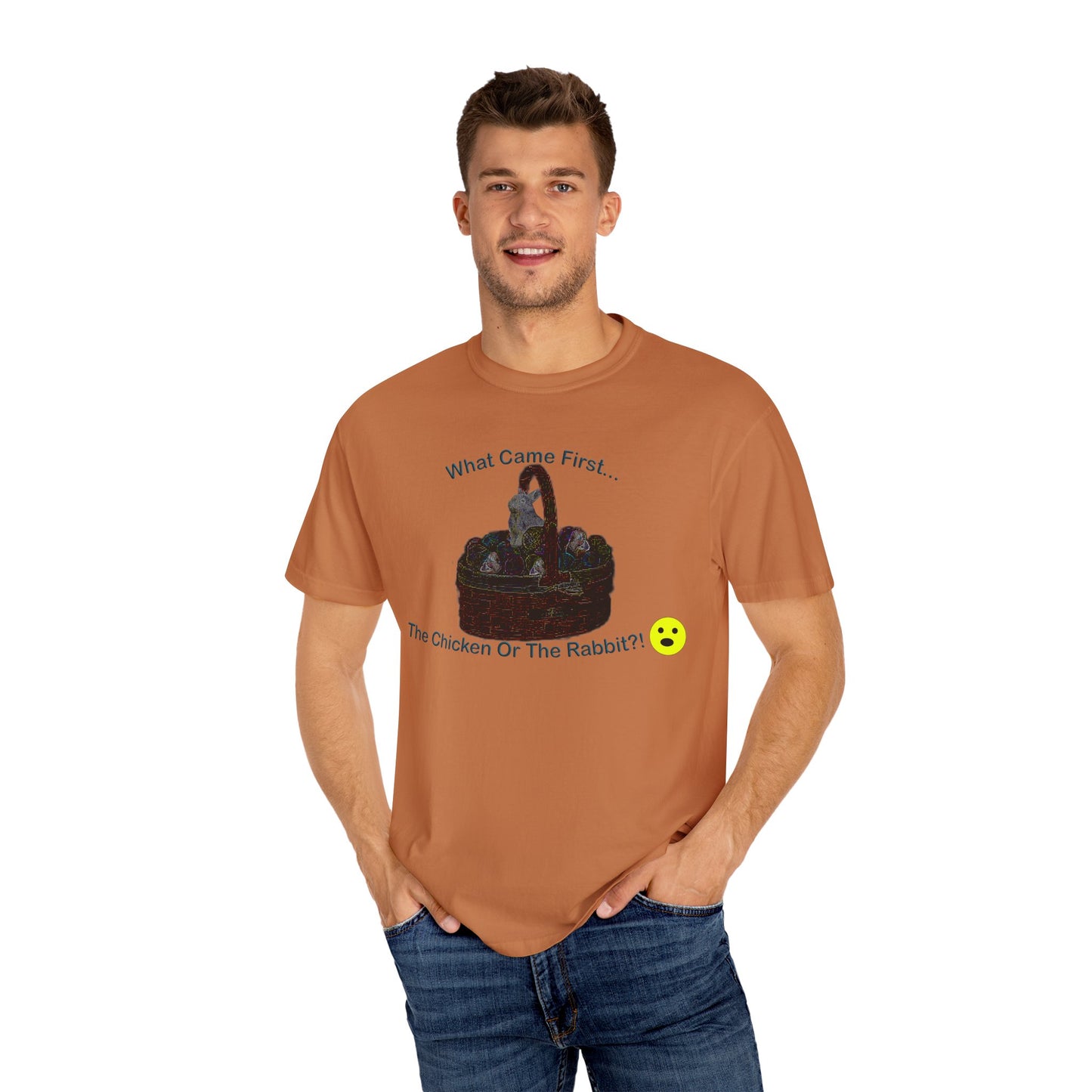 rabbit eggs Unisex Garment-Dyed T-shirt