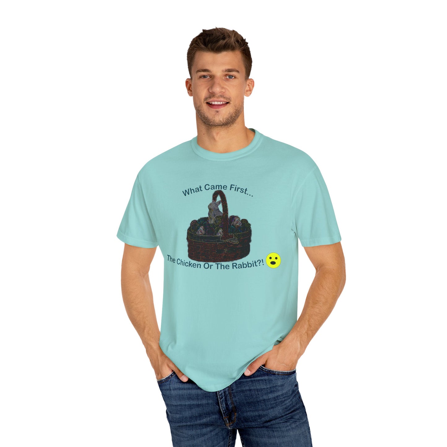 rabbit eggs Unisex Garment-Dyed T-shirt