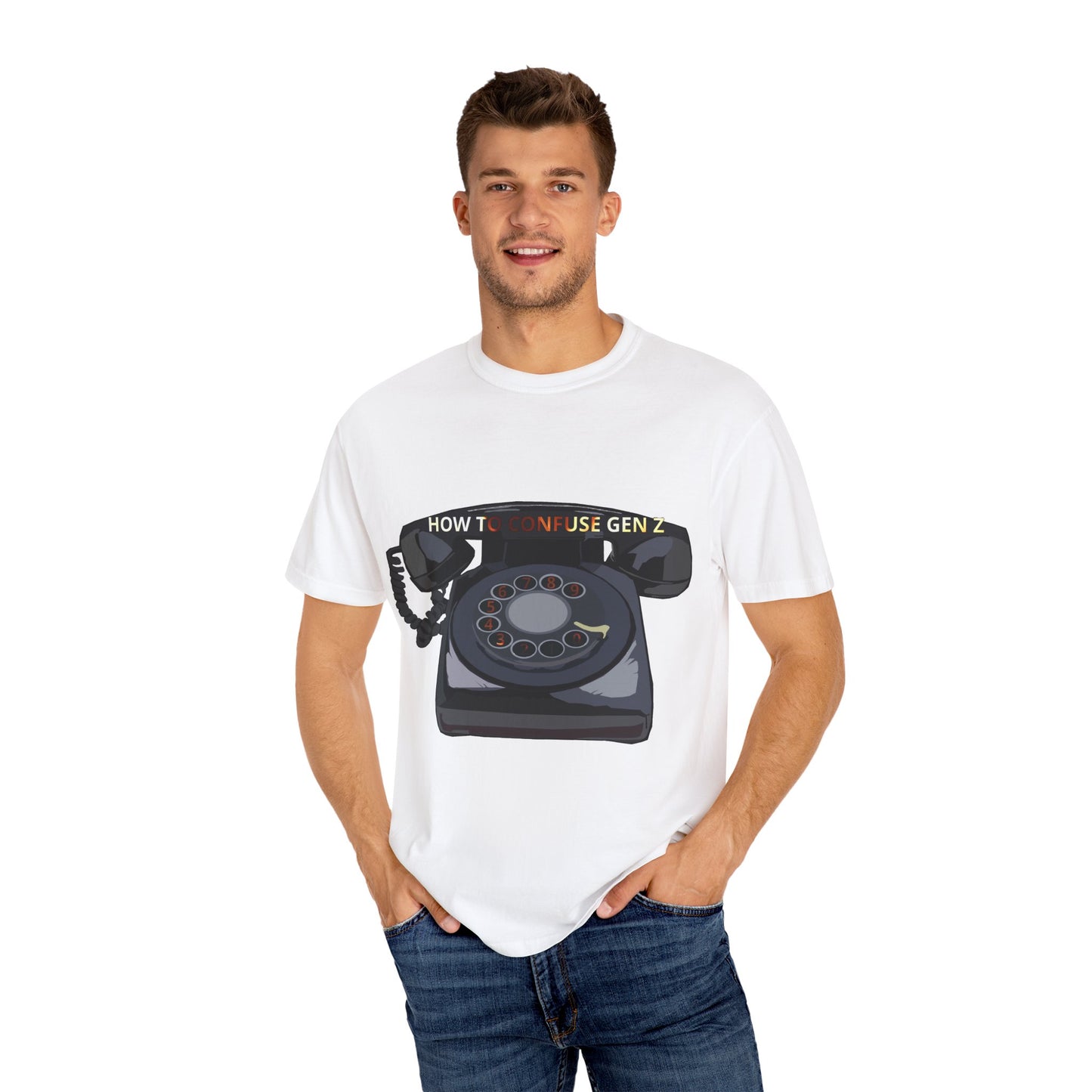 Funny Unisex T-shirt: How to Confuse Gen Z