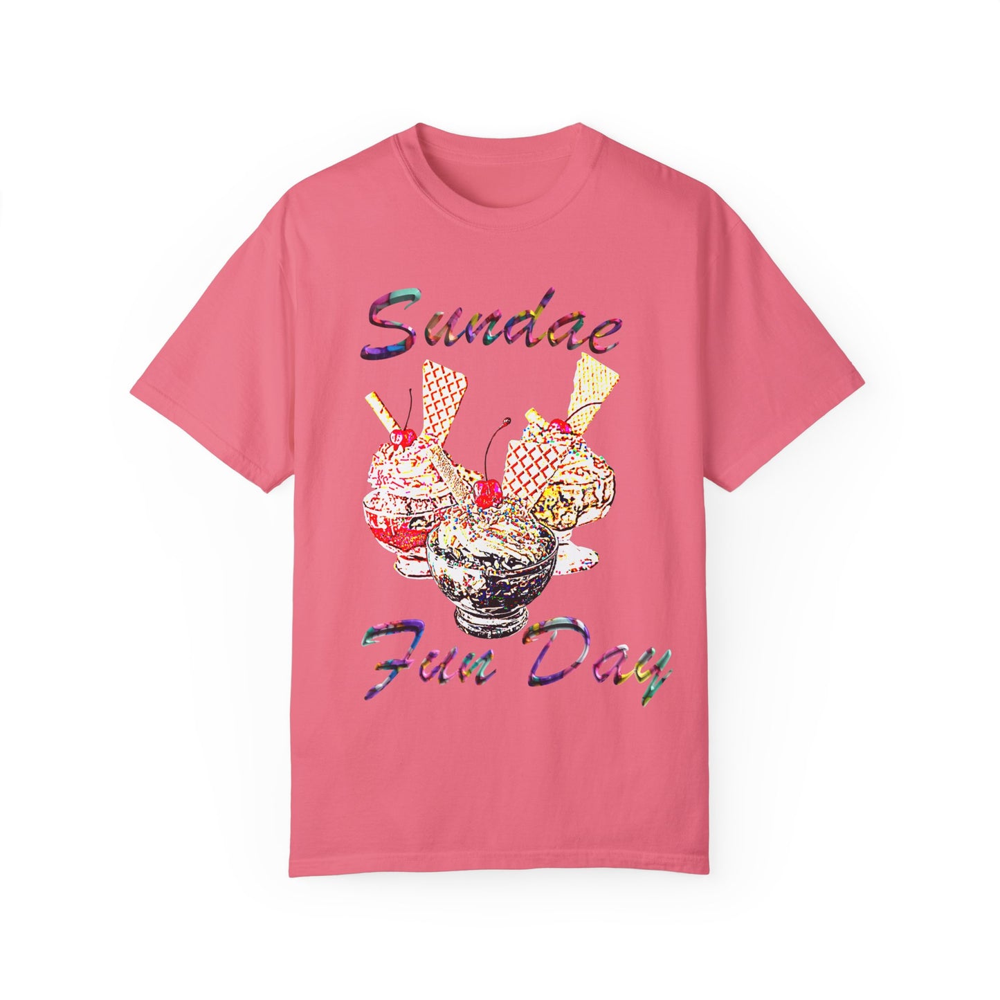 Sundae Fun Day Unisex Garment-Dyed T-shirt