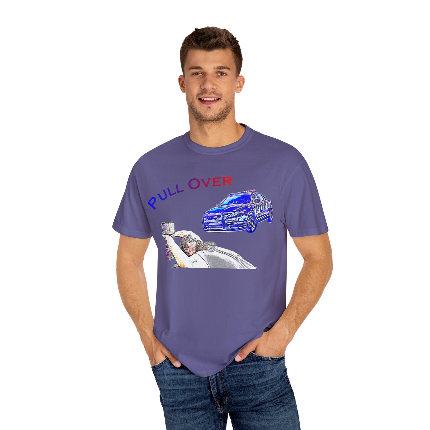 Vintage Style Unisex T-Shirt – "Pull Over" Graphic Tee