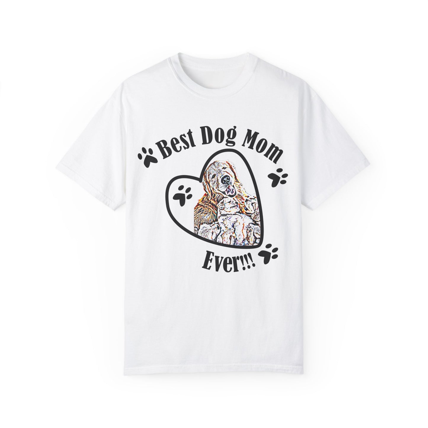 dog mom Unisex Garment-Dyed T-shirt