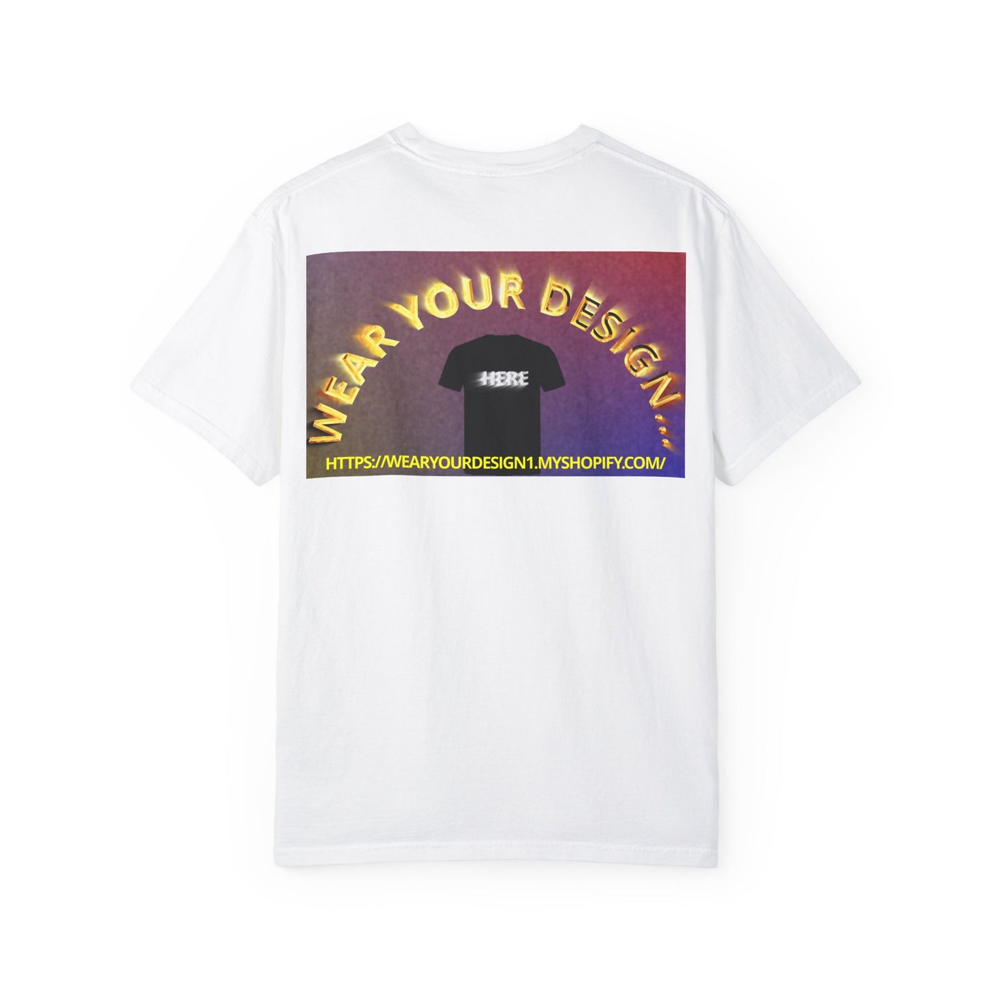 Design T-shirt - Wear your design