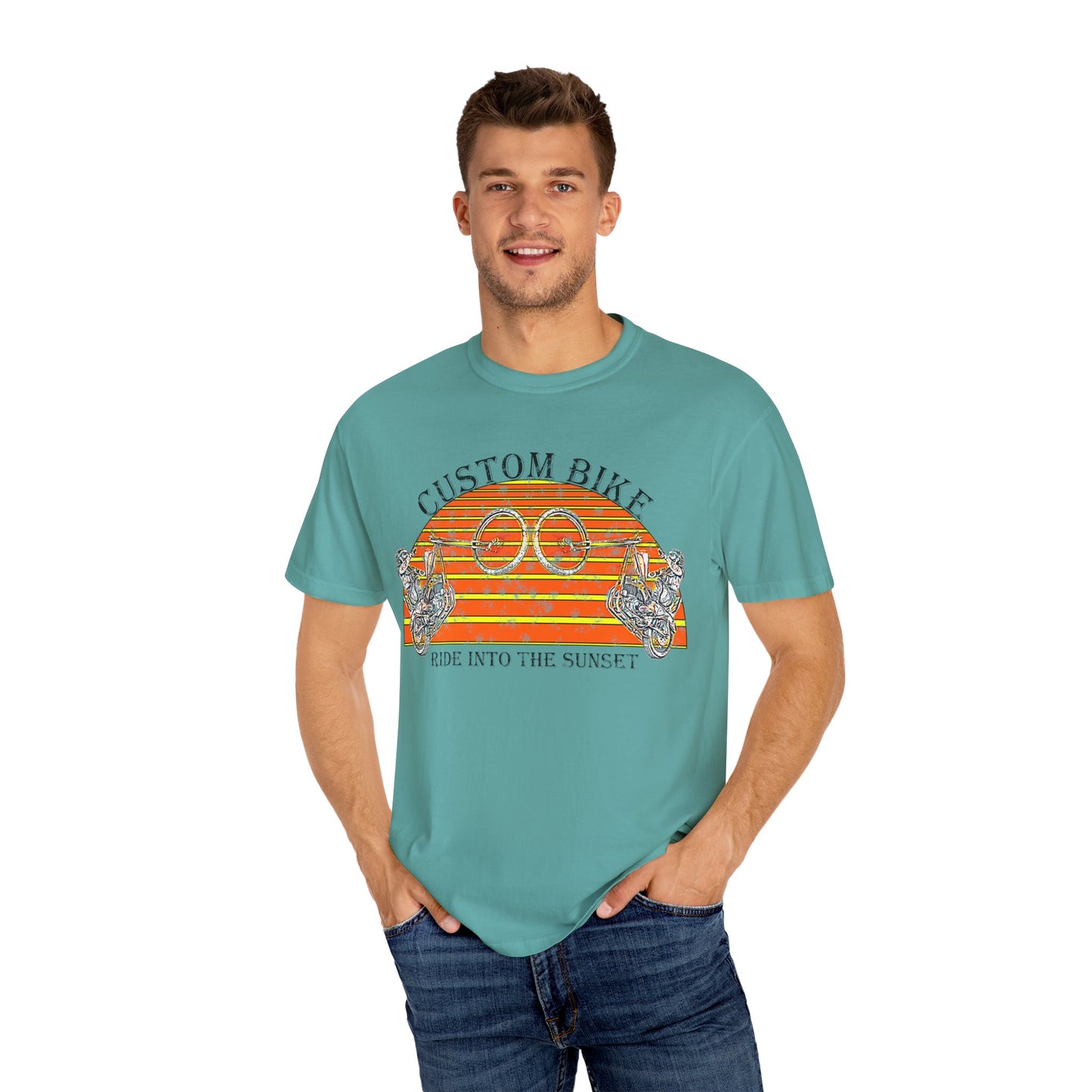 ride into the sunset Unisex Garment-Dyed T-shirt