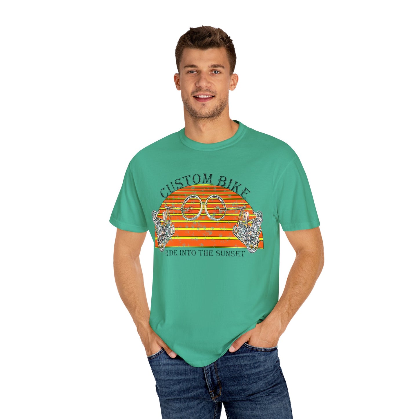 ride into the sunset Unisex Garment-Dyed T-shirt