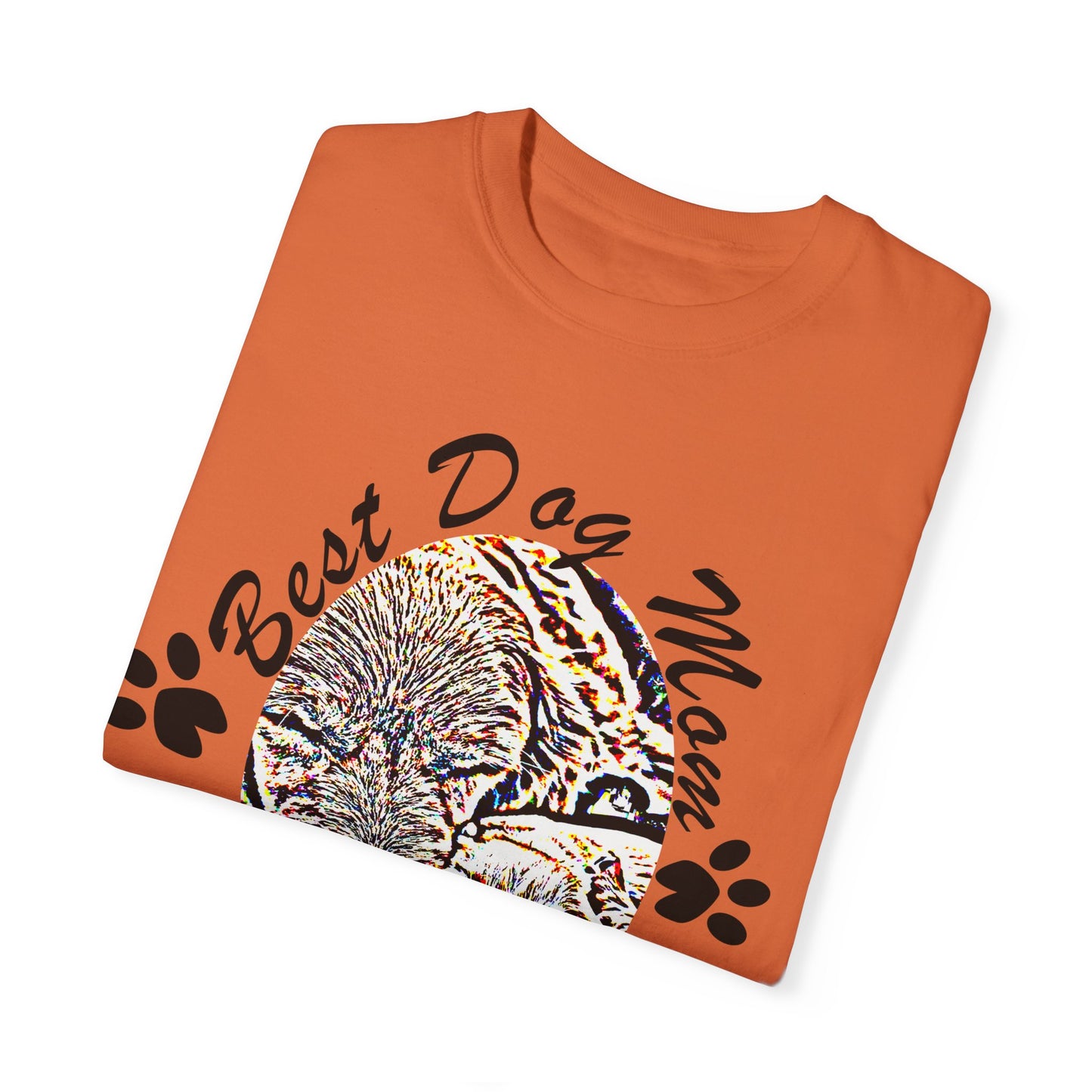 dog mom Unisex Garment-Dyed T-shirt