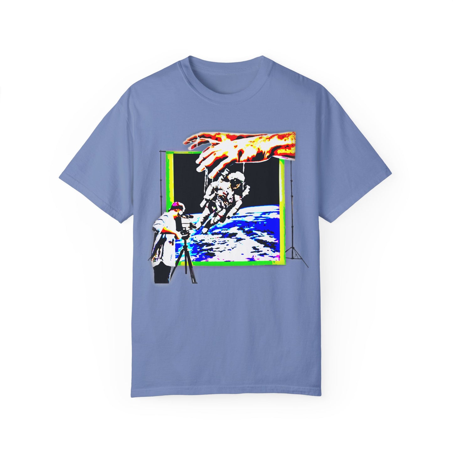 Space conspiracy Cosmic Creation Unisex Garment-Dyed T-Shirt